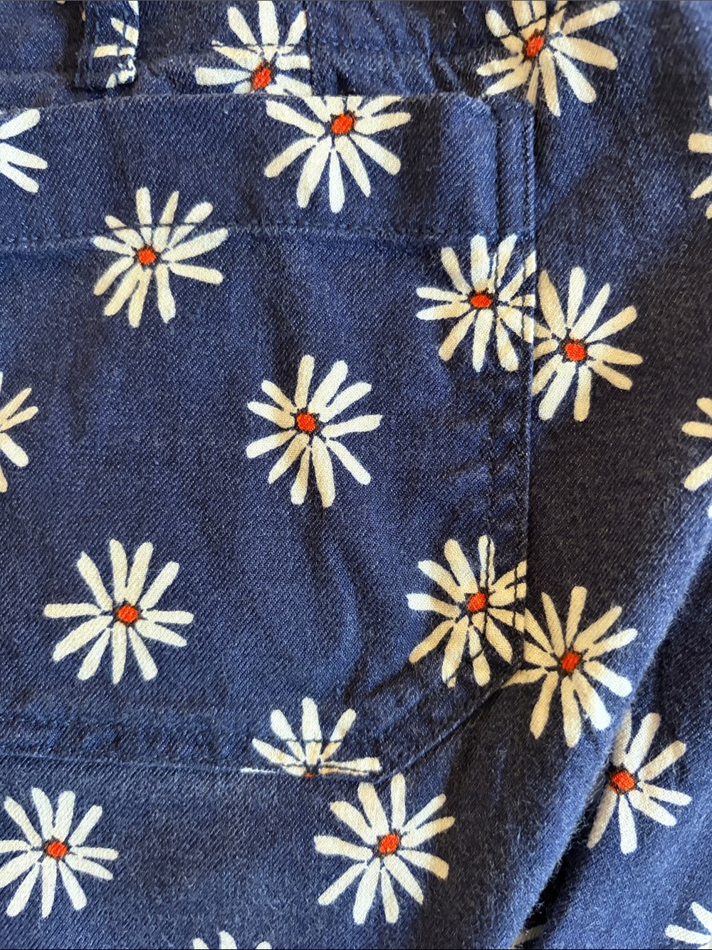 Anthropologie Maeve the Colette Daisy-Print Wide-Leg Pants - Picture 4 of 6